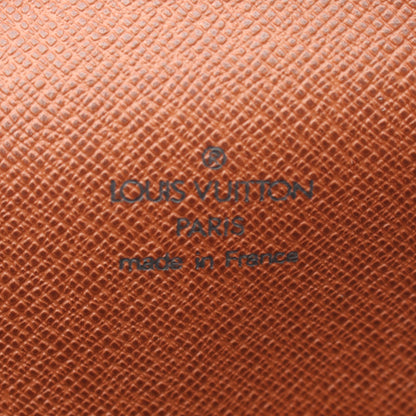 ミュゼットサルサ ショートストラップ モノグラム ショルダーバッグ PVC レザー ブラウン ルイヴィトン バッグ LOUIS VUITTON