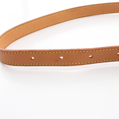 ミュゼットサルサ ショートストラップ モノグラム ショルダーバッグ PVC レザー ブラウン ルイヴィトン バッグ LOUIS VUITTON