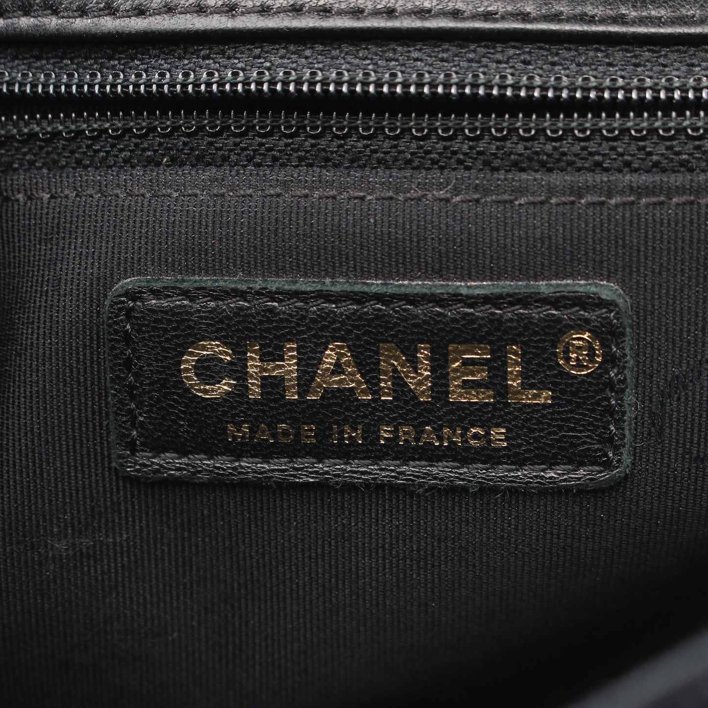 マトラッセ チェーンショルダーバッグ ラムスキン ベロア ブラック ゴールド金具 シャネル バッグ CHANEL