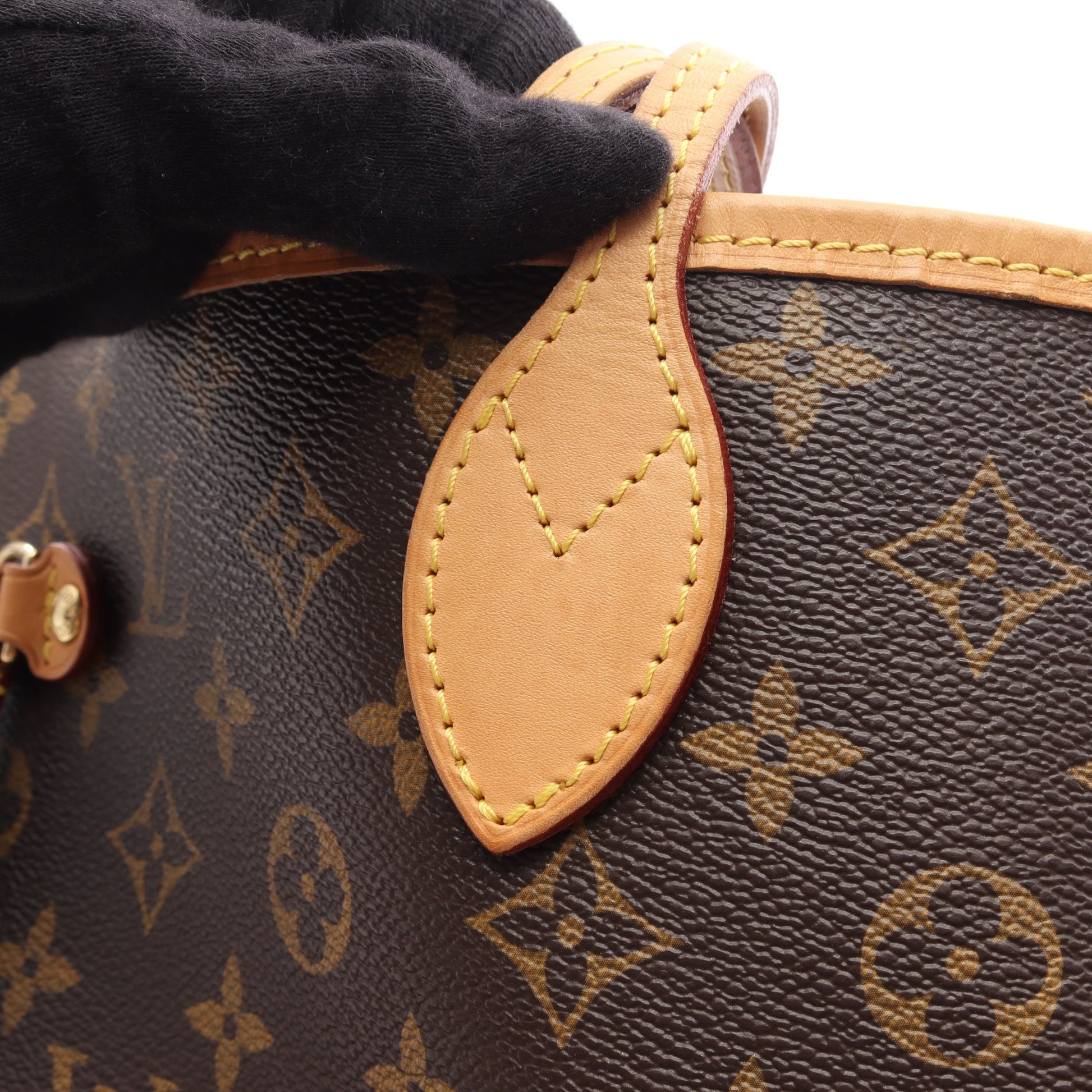 ネヴァーフルGM モノグラム ショルダーバッグ トートバッグ PVC レザー ブラウン ルイヴィトン バッグ LOUIS VUITTON