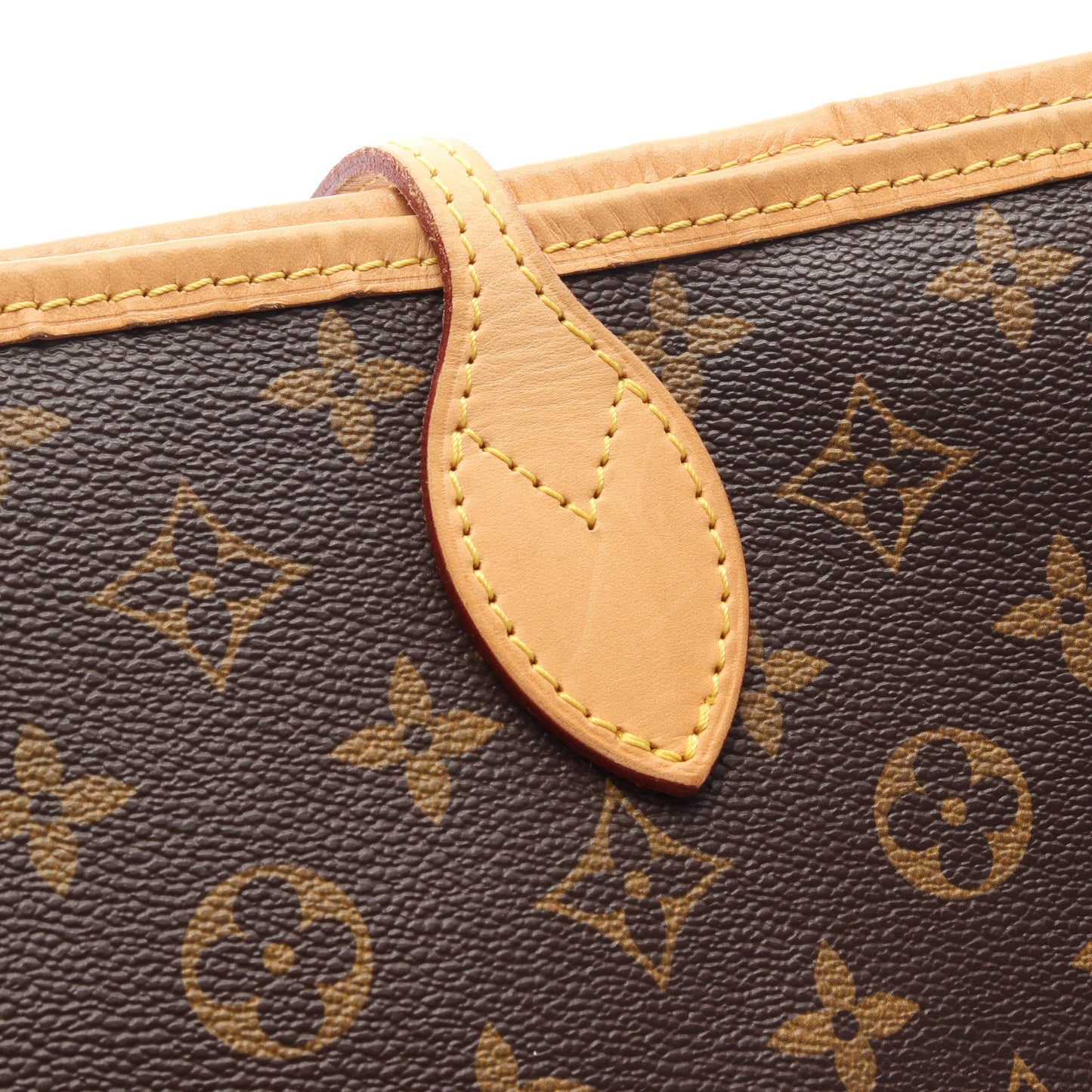 ネヴァーフルGM モノグラム ショルダーバッグ トートバッグ PVC レザー ブラウン ルイヴィトン バッグ LOUIS VUITTON