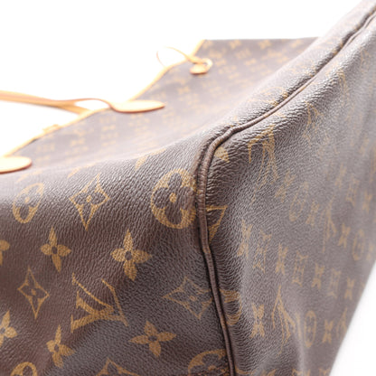 ネヴァーフルGM モノグラム ショルダーバッグ トートバッグ PVC レザー ブラウン ルイヴィトン バッグ LOUIS VUITTON
