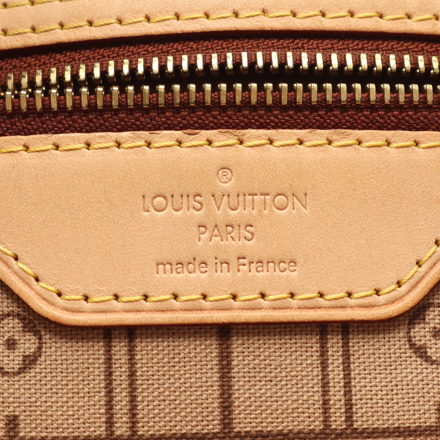 ネヴァーフルGM モノグラム ショルダーバッグ トートバッグ PVC レザー ブラウン ルイヴィトン バッグ LOUIS VUITTON