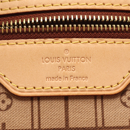 ネヴァーフルGM モノグラム ショルダーバッグ トートバッグ PVC レザー ブラウン ルイヴィトン バッグ LOUIS VUITTON