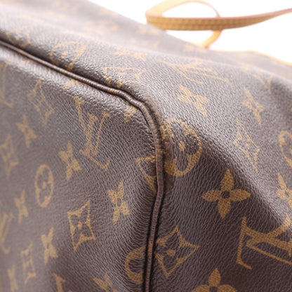 ネヴァーフルGM モノグラム ショルダーバッグ トートバッグ PVC レザー ブラウン ルイヴィトン バッグ LOUIS VUITTON