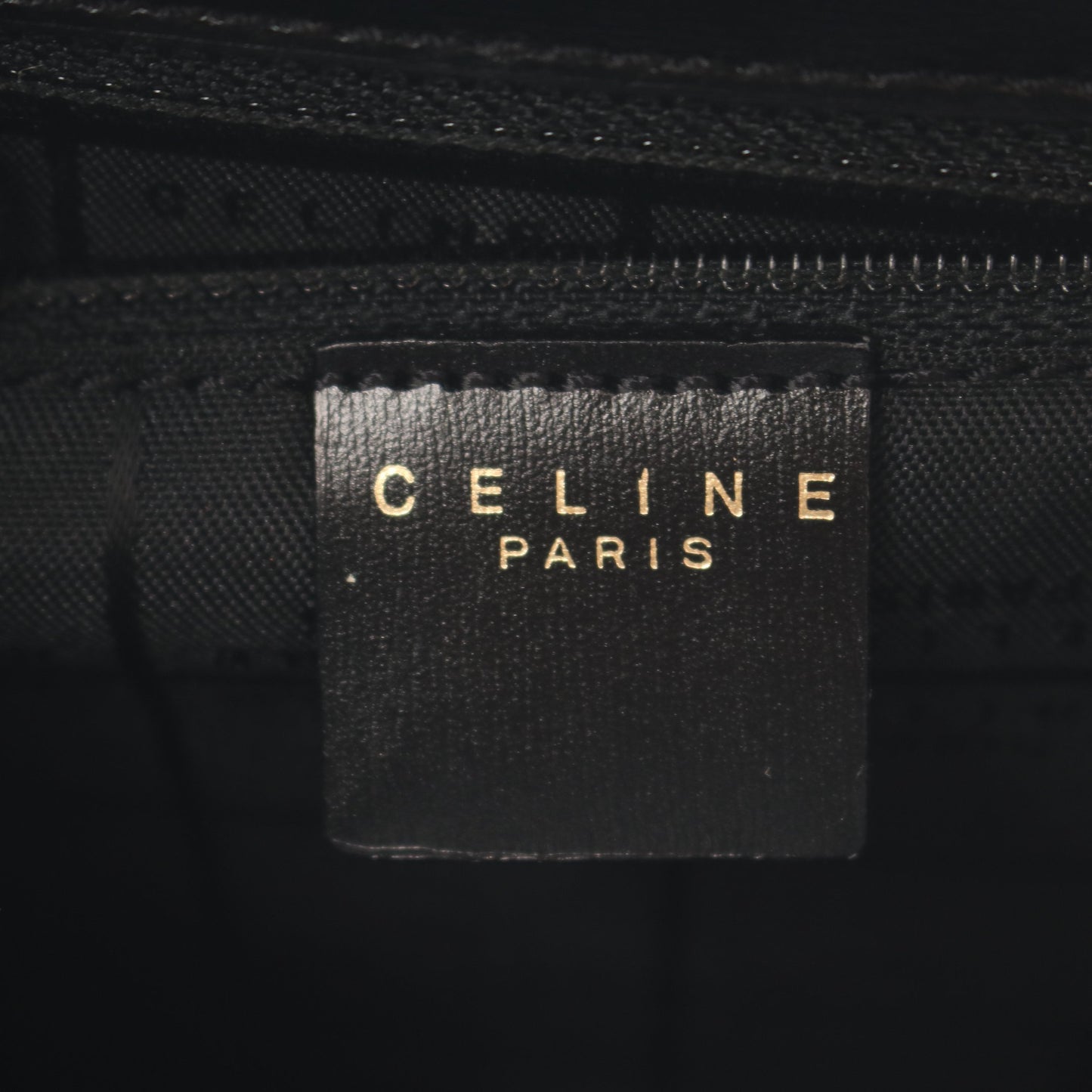 ガンチーニ ハンドバッグ レザー ブラック セリーヌ バッグ CELINE
