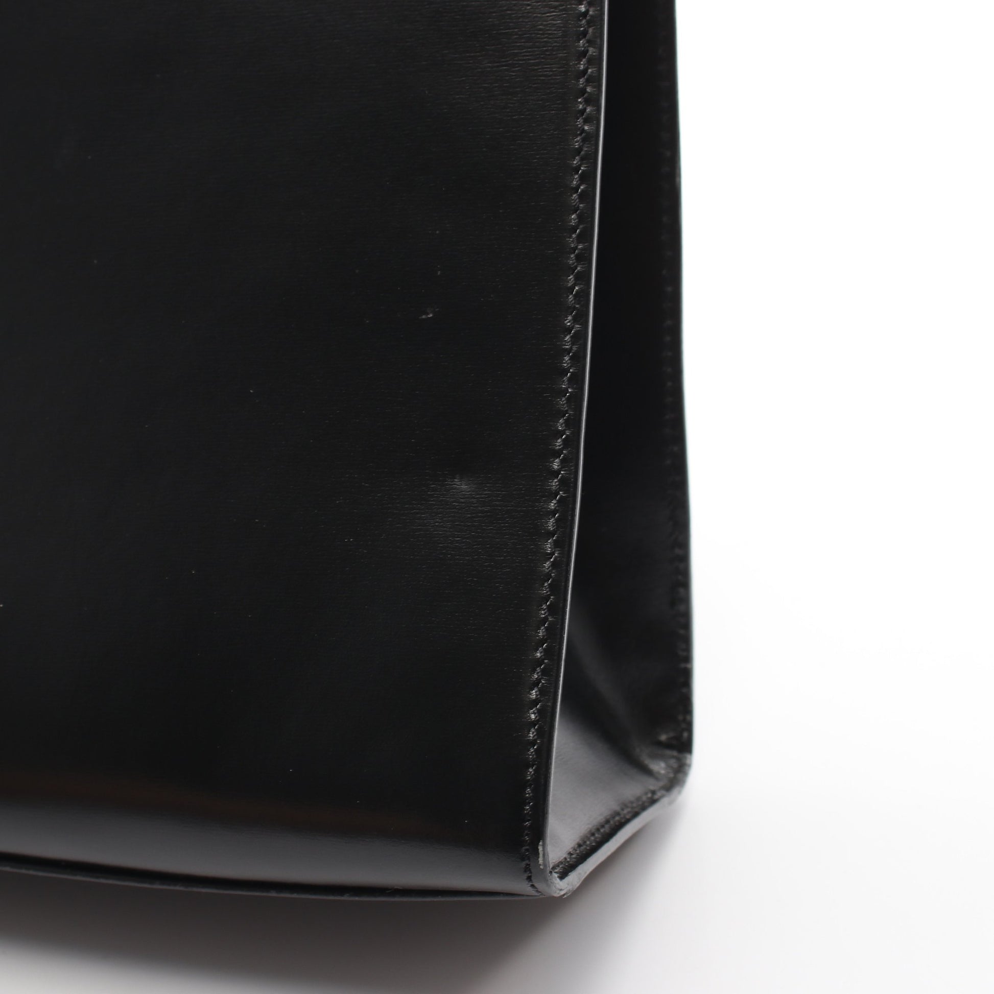 ガンチーニ ハンドバッグ レザー ブラック セリーヌ バッグ CELINE