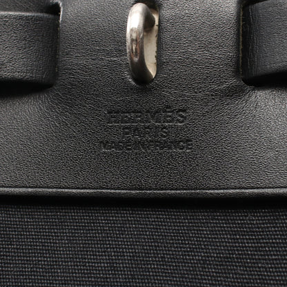 エールバッグ アドPM バックパック リュックサック トワルオフィシエ ヴァッシュハンター ブラック シルバー金具 エルメス バッグ HERMES