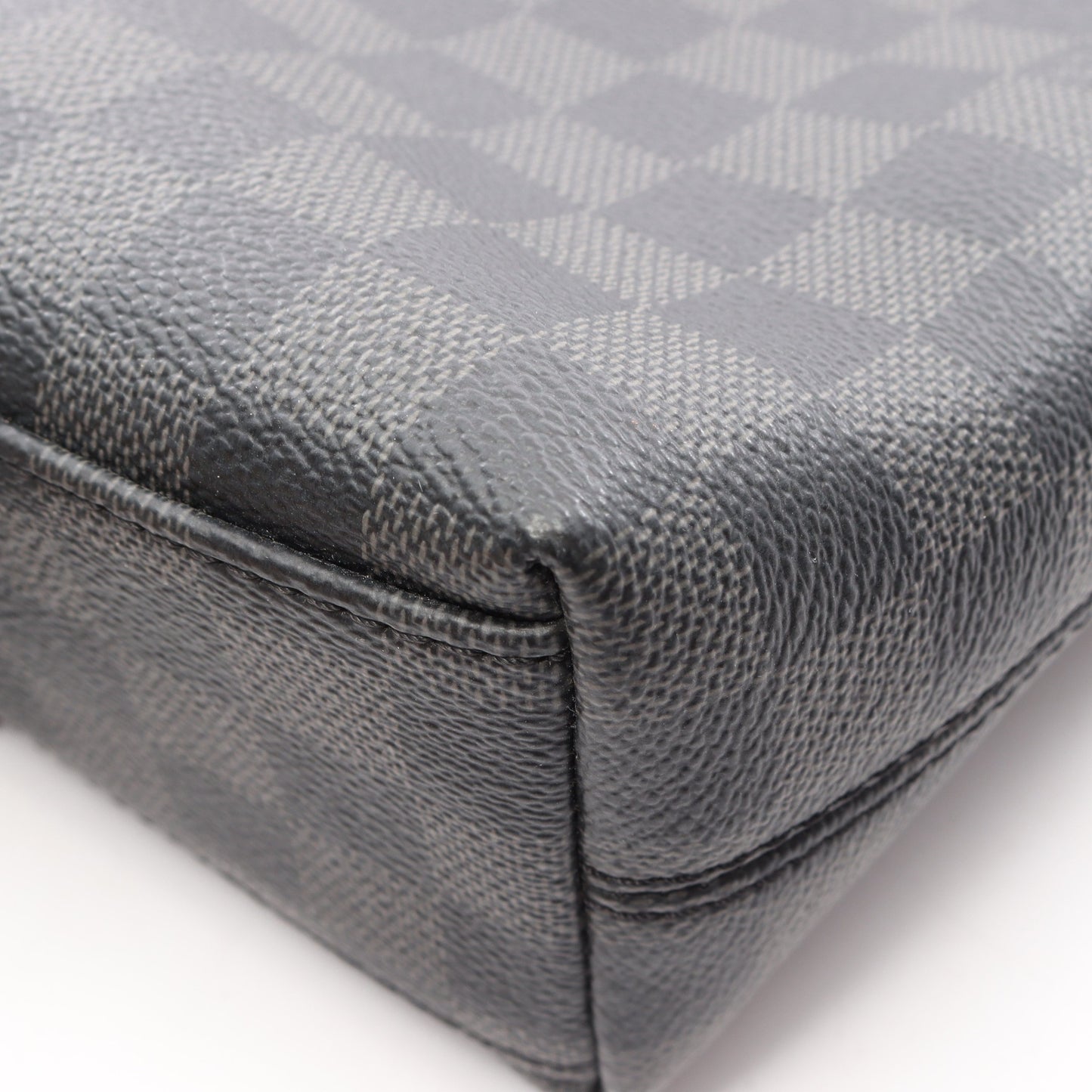 アントン ダミエグラフィット 2WAY ハンドバッグ トートバッグ PVC レザー ブラック ルイヴィトン バッグ LOUIS VUITTON