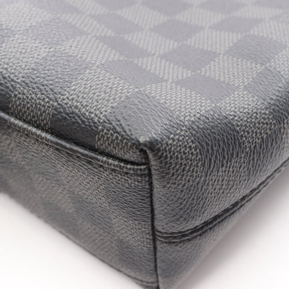 アントン ダミエグラフィット 2WAY ハンドバッグ トートバッグ PVC レザー ブラック ルイヴィトン バッグ LOUIS VUITTON