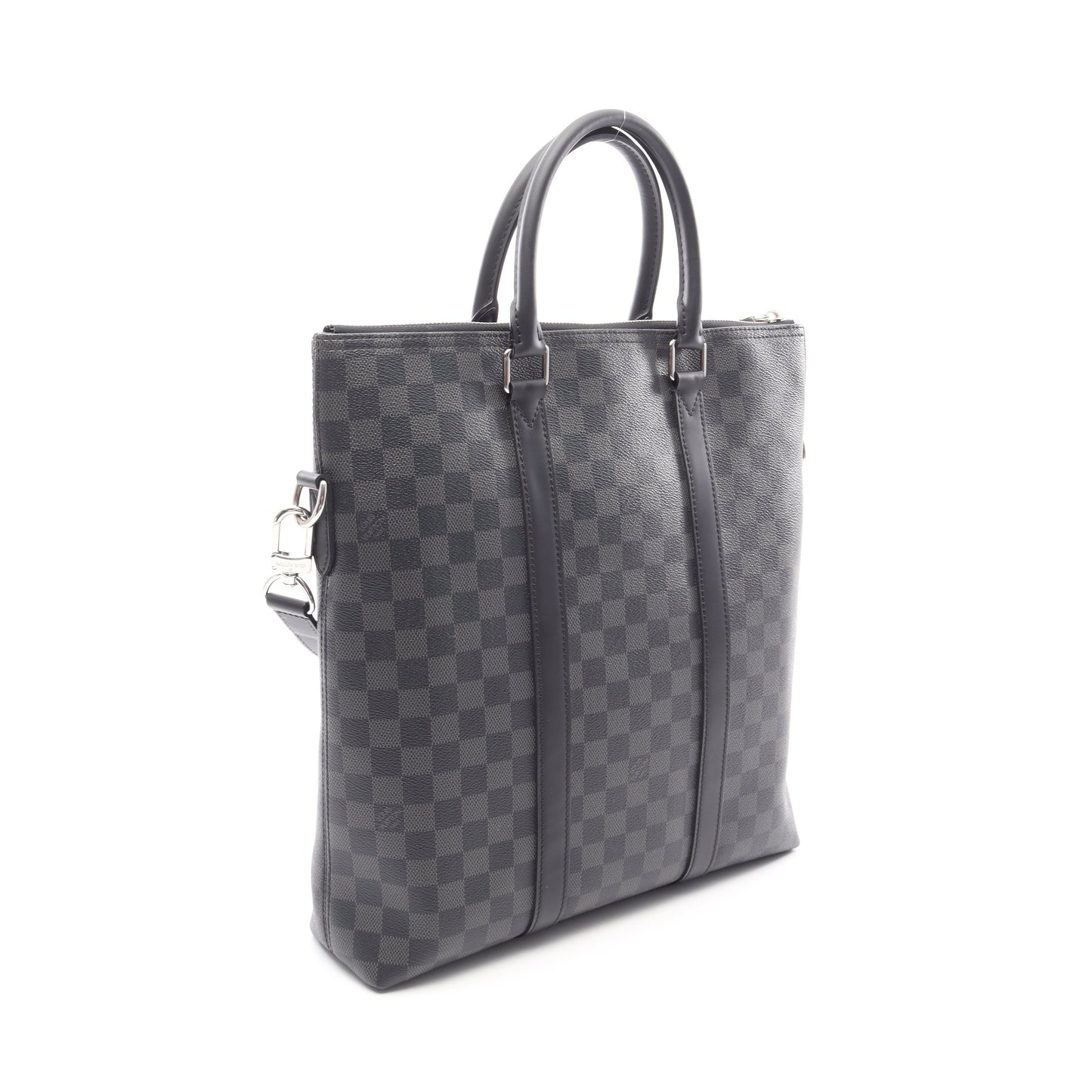 アントン ダミエグラフィット 2WAY ハンドバッグ トートバッグ PVC レザー ブラック ルイヴィトン バッグ LOUIS VUITTON