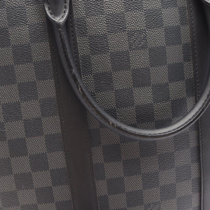 アントン ダミエグラフィット 2WAY ハンドバッグ トートバッグ PVC レザー ブラック ルイヴィトン バッグ LOUIS VUITTON