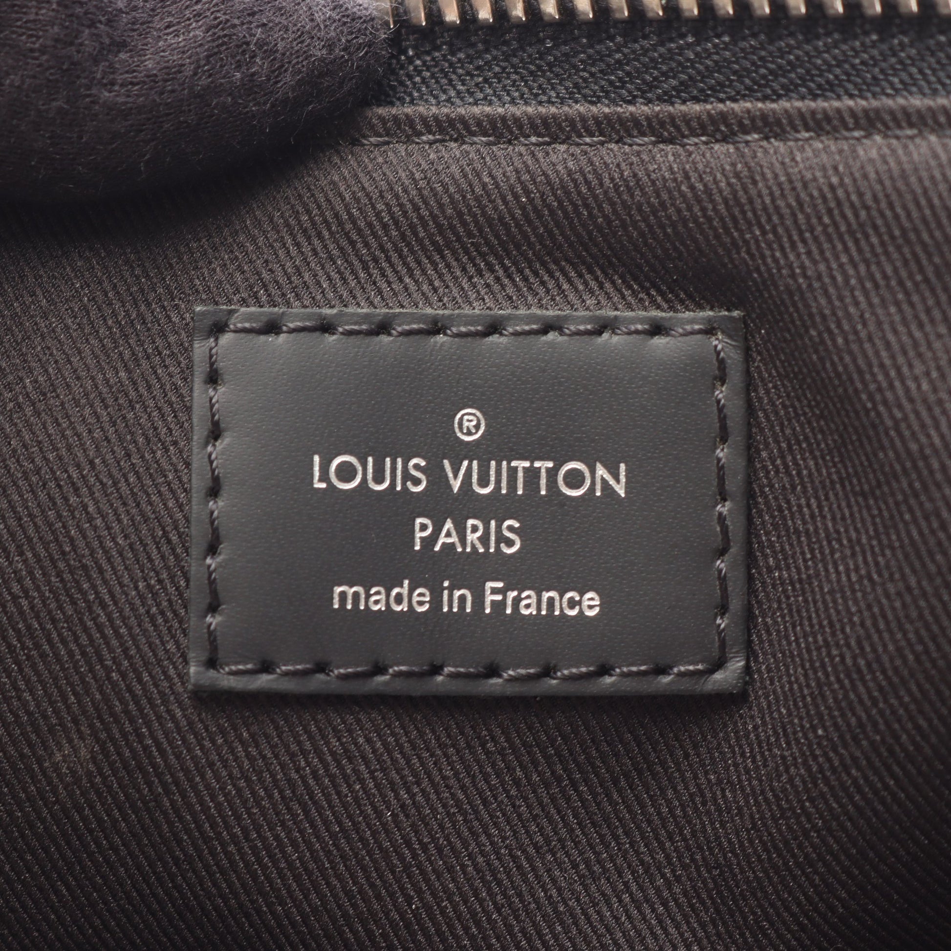 アントン ダミエグラフィット 2WAY ハンドバッグ トートバッグ PVC レザー ブラック ルイヴィトン バッグ LOUIS VUITTON