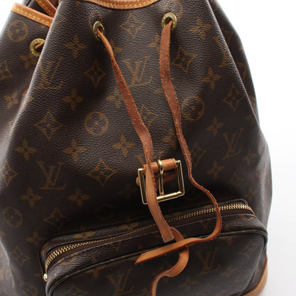 モンスリGM モノグラム バックパック リュックサック PVC レザー ブラウン ルイヴィトン バッグ LOUIS VUITTON