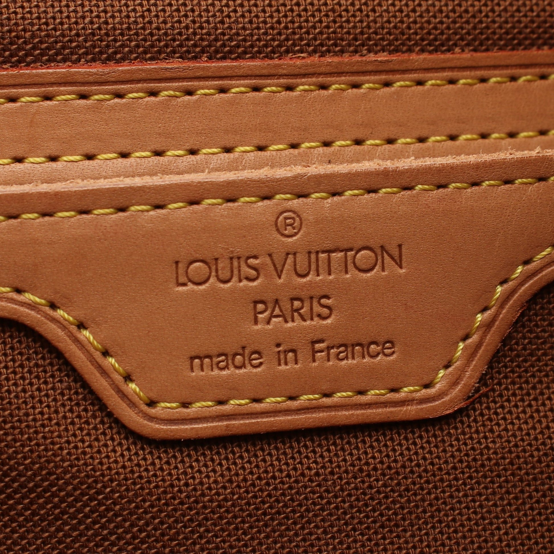 モンスリGM モノグラム バックパック リュックサック PVC レザー ブラウン ルイヴィトン バッグ LOUIS VUITTON