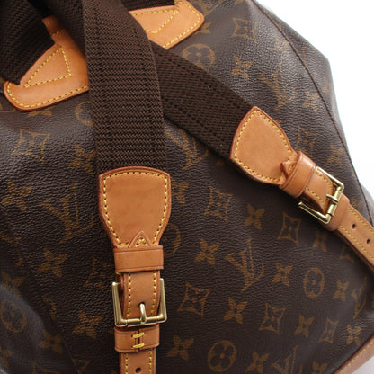 モンスリGM モノグラム バックパック リュックサック PVC レザー ブラウン ルイヴィトン バッグ LOUIS VUITTON