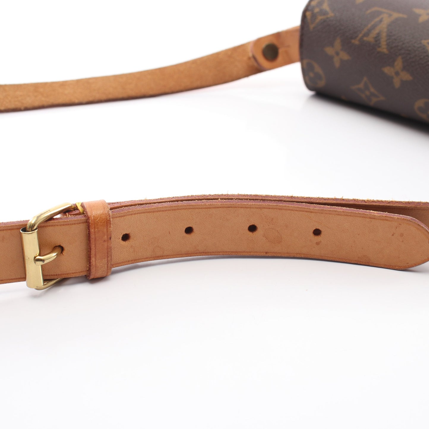 カルトシエールGM モノグラム ショルダーバッグ PVC レザー ブラウン ルイヴィトン バッグ LOUIS VUITTON