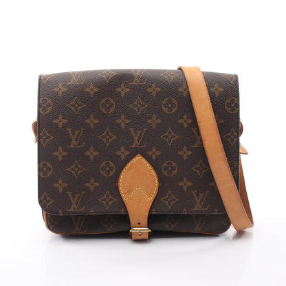 カルトシエールGM モノグラム ショルダーバッグ PVC レザー ブラウン ルイヴィトン バッグ LOUIS VUITTON