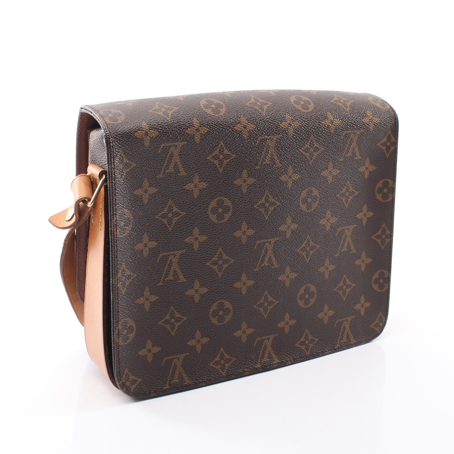 カルトシエールGM モノグラム ショルダーバッグ PVC レザー ブラウン ルイヴィトン バッグ LOUIS VUITTON
