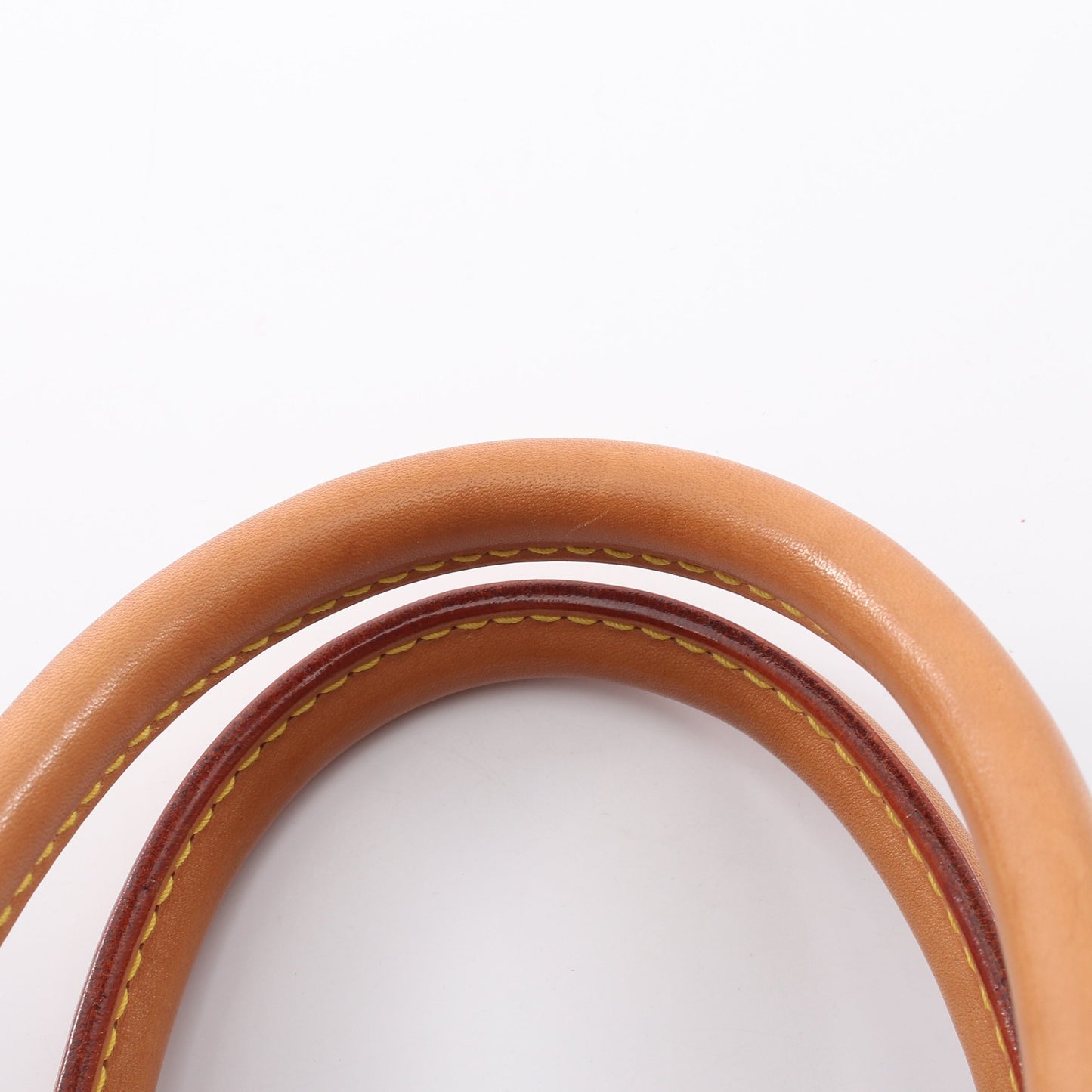 ドーヴィル ボーリングヴァニティ モノグラム ハンドバッグ PVC レザー ブラウン ルイヴィトン バッグ LOUIS VUITTON
