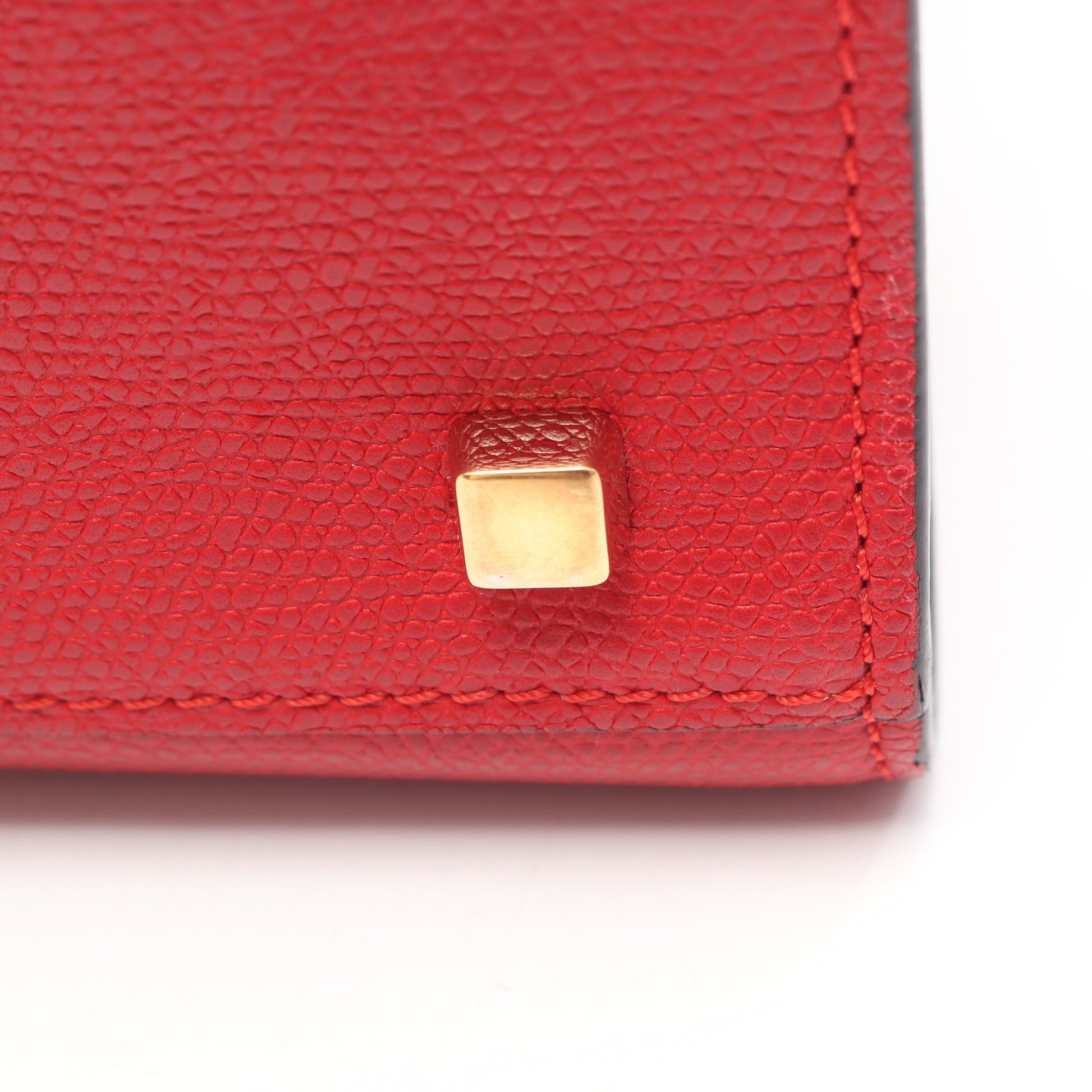 ミニ イジィデ 2WAY ショルダーバッグ レザー レッド ヴァレクストラ バッグ Valextra