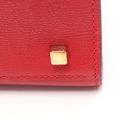 ミニ イジィデ 2WAY ショルダーバッグ レザー レッド ヴァレクストラ バッグ Valextra