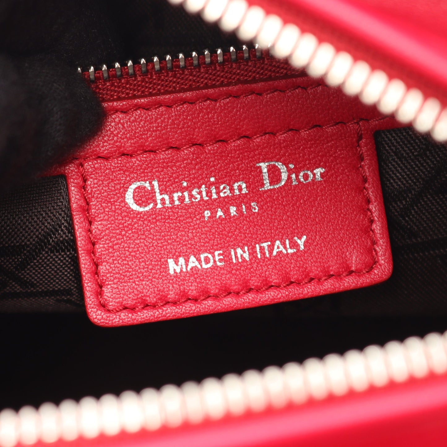 LADY DIOR レディディオール カナージュ 2WAY ハンドバッグ レザー ピンクパープル クリスチャンディオール バッグ Christian Dior