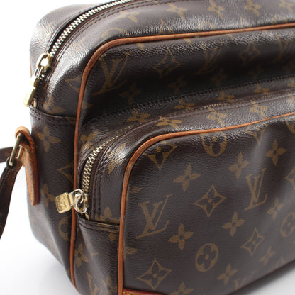 ナイル モノグラム ショルダーバッグ PVC レザー ブラウン ルイヴィトン バッグ LOUIS VUITTON