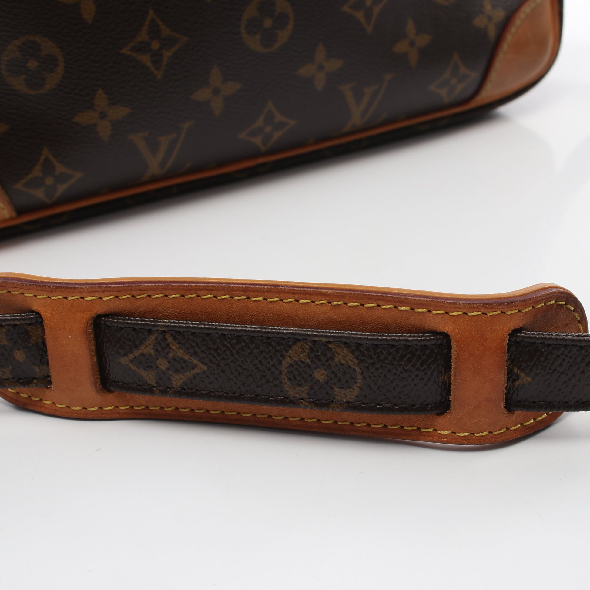 ナイル モノグラム ショルダーバッグ PVC レザー ブラウン ルイヴィトン バッグ LOUIS VUITTON