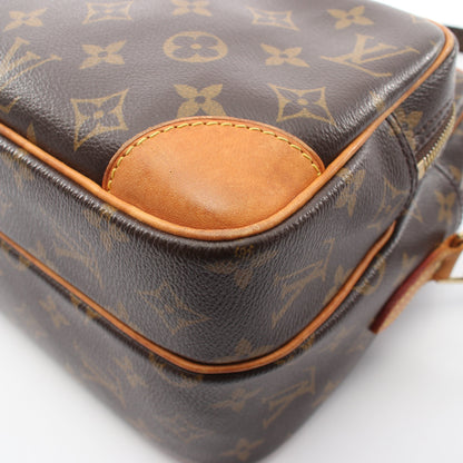 ナイル モノグラム ショルダーバッグ PVC レザー ブラウン ルイヴィトン バッグ LOUIS VUITTON