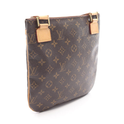 ポシェットボスフォール モノグラム ショルダーバッグ PVC レザー ブラウン ルイヴィトン バッグ LOUIS VUITTON