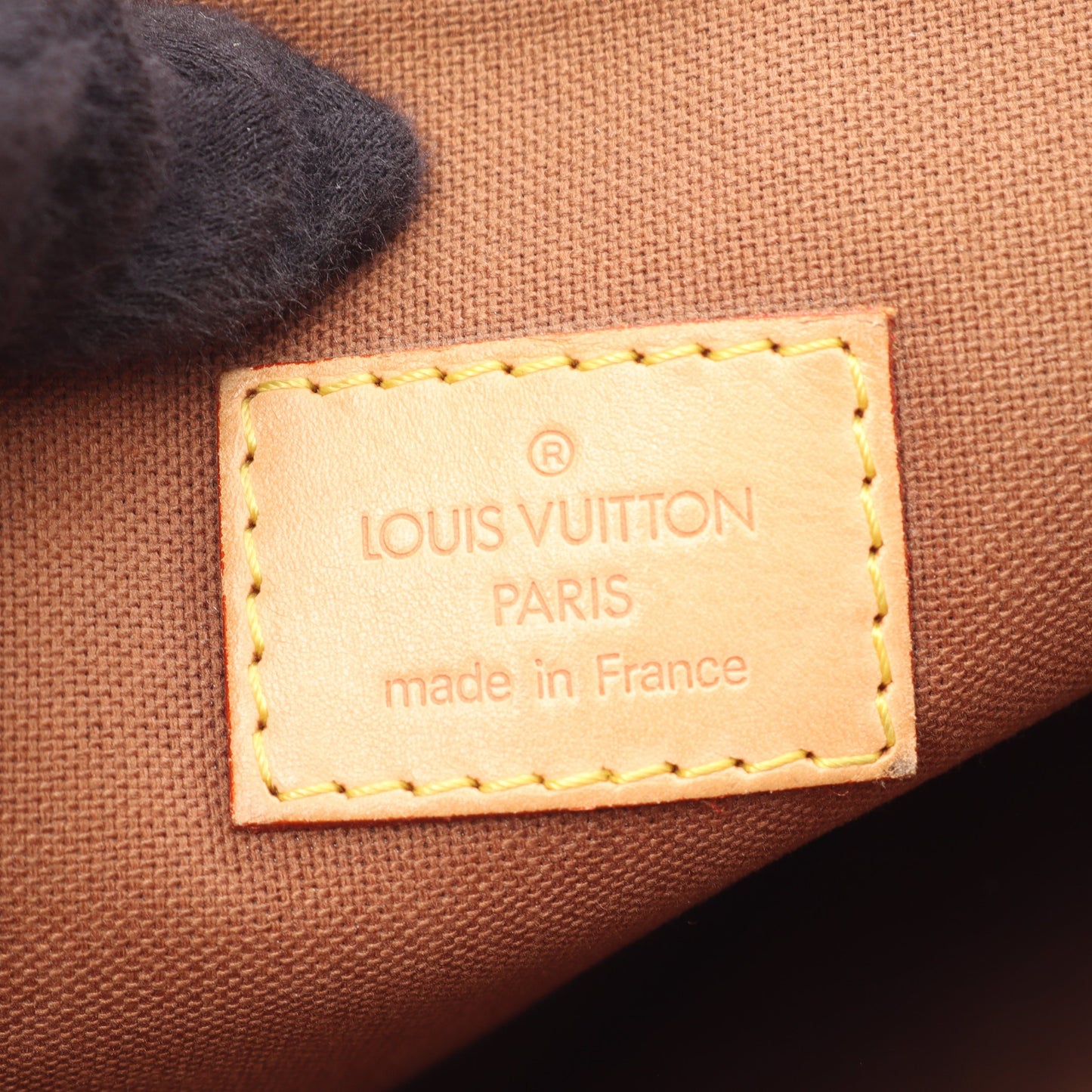 ポシェットボスフォール モノグラム ショルダーバッグ PVC レザー ブラウン ルイヴィトン バッグ LOUIS VUITTON