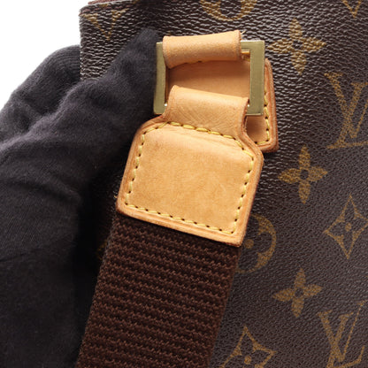 ポシェットボスフォール モノグラム ショルダーバッグ PVC レザー ブラウン ルイヴィトン バッグ LOUIS VUITTON