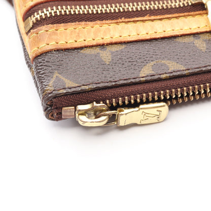 ポシェットボスフォール モノグラム ショルダーバッグ PVC レザー ブラウン ルイヴィトン バッグ LOUIS VUITTON
