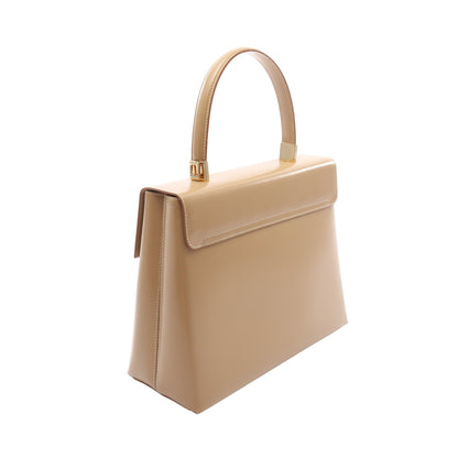ガンチーニ ハンドバッグ レザー ライトベージュ フェラガモスポーツ バッグ Salvatore Ferragamo SPORT