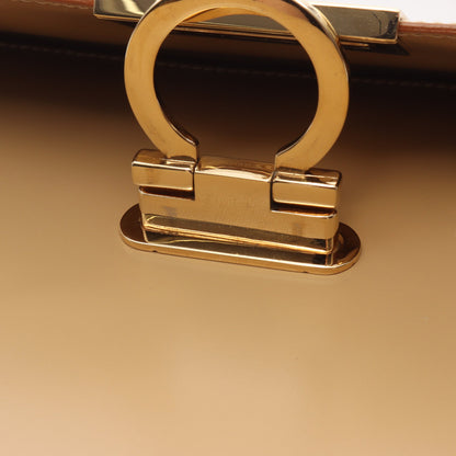 ガンチーニ ハンドバッグ レザー ライトベージュ フェラガモスポーツ バッグ Salvatore Ferragamo SPORT