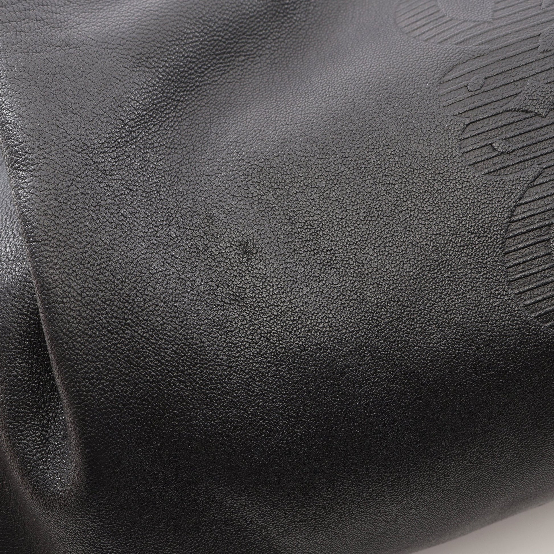 ナッパアイレ ハンドバッグ レザー ブラック ロエベ バッグ LOEWE