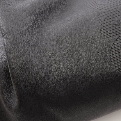 ナッパアイレ ハンドバッグ レザー ブラック ロエベ バッグ LOEWE