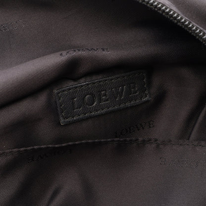 ナッパアイレ ハンドバッグ レザー ブラック ロエベ バッグ LOEWE