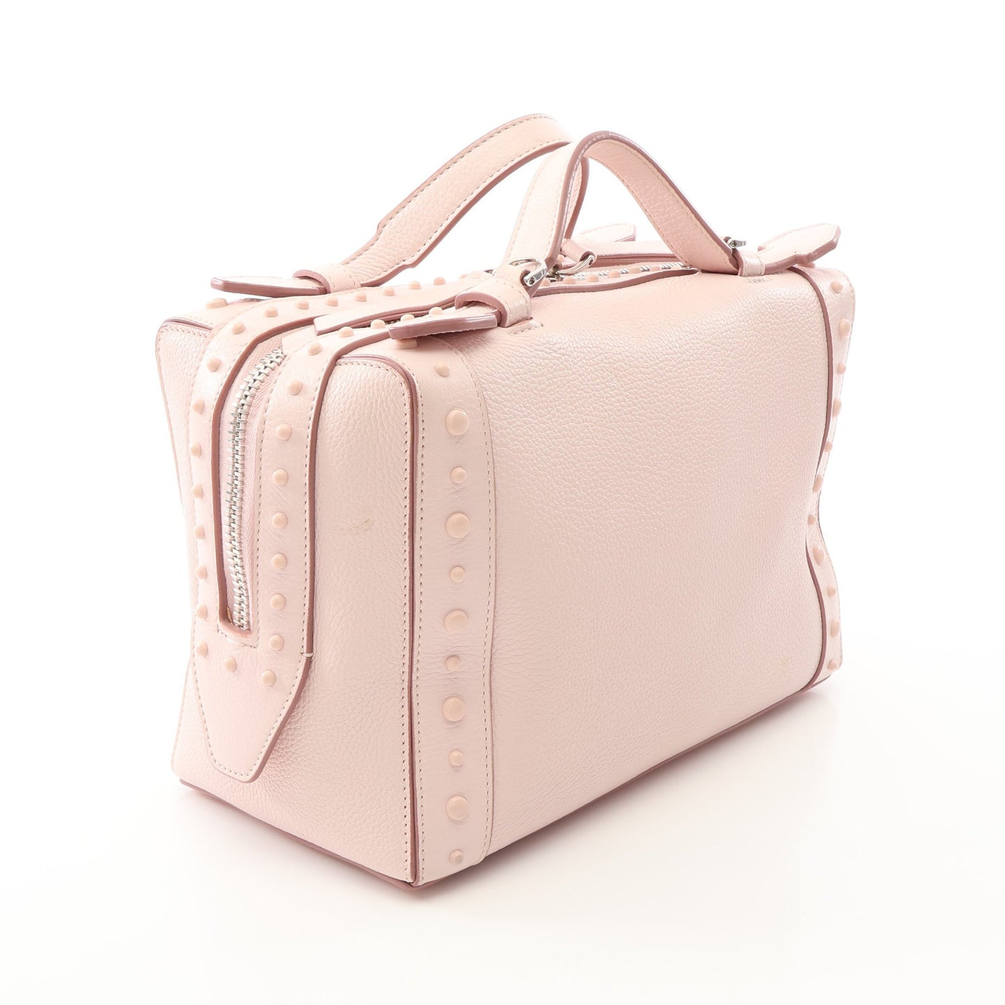 ゴンミーニ 2WAY ハンドバッグ レザー ライトピンク トッズ バッグ TOD'S