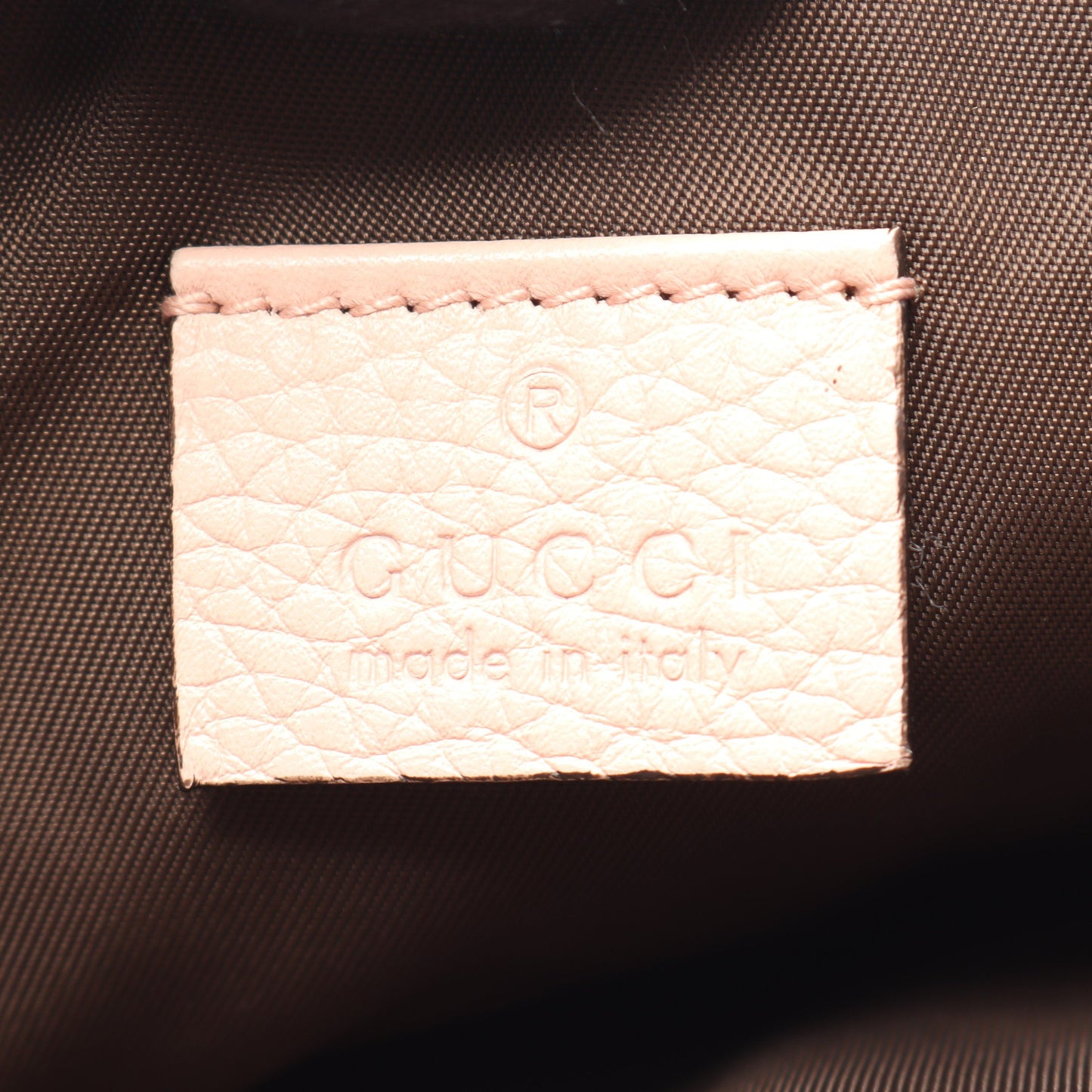 アニマリエ ビー クラッチバッグ レザー ライトピンク グッチ バッグ GUCCI