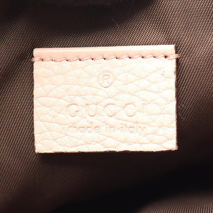 アニマリエ ビー クラッチバッグ レザー ライトピンク グッチ バッグ GUCCI