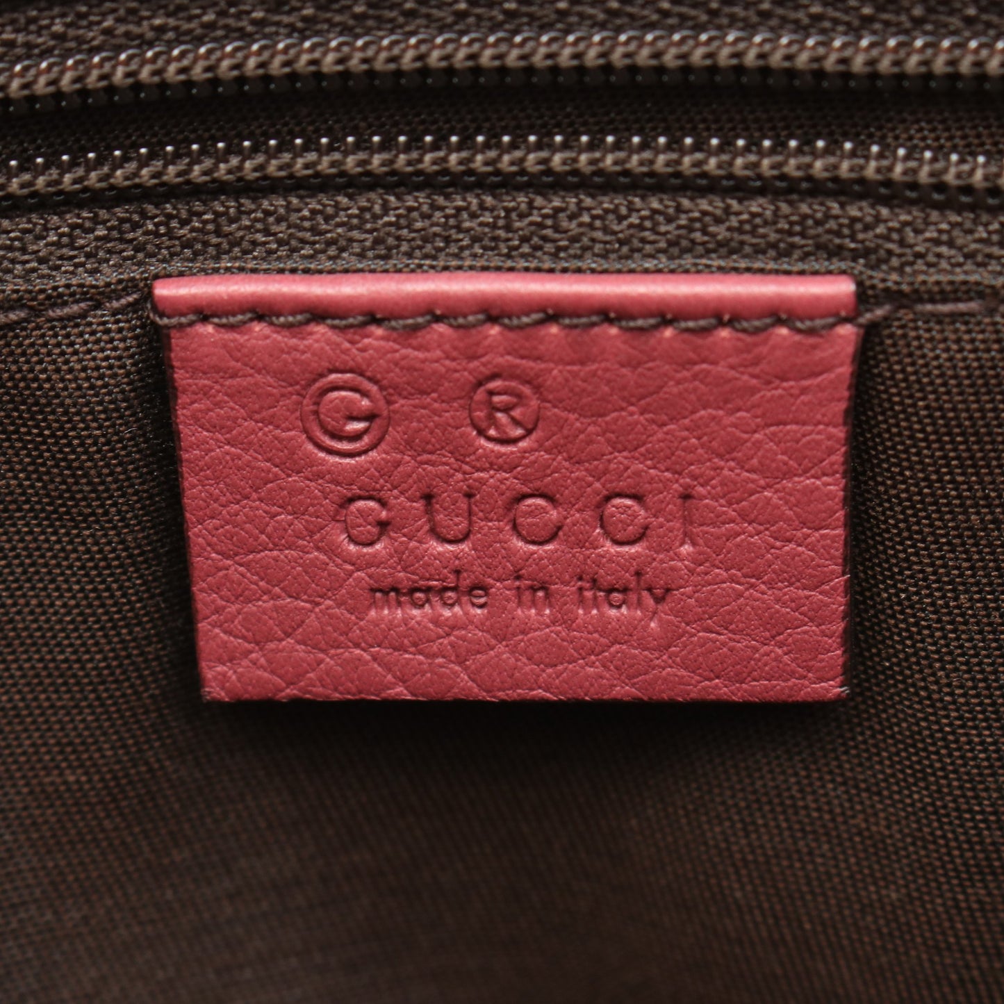 インターロッキングG 2WAY ハンドバッグ トートバッグ レザー バーガンディ グッチ バッグ GUCCI