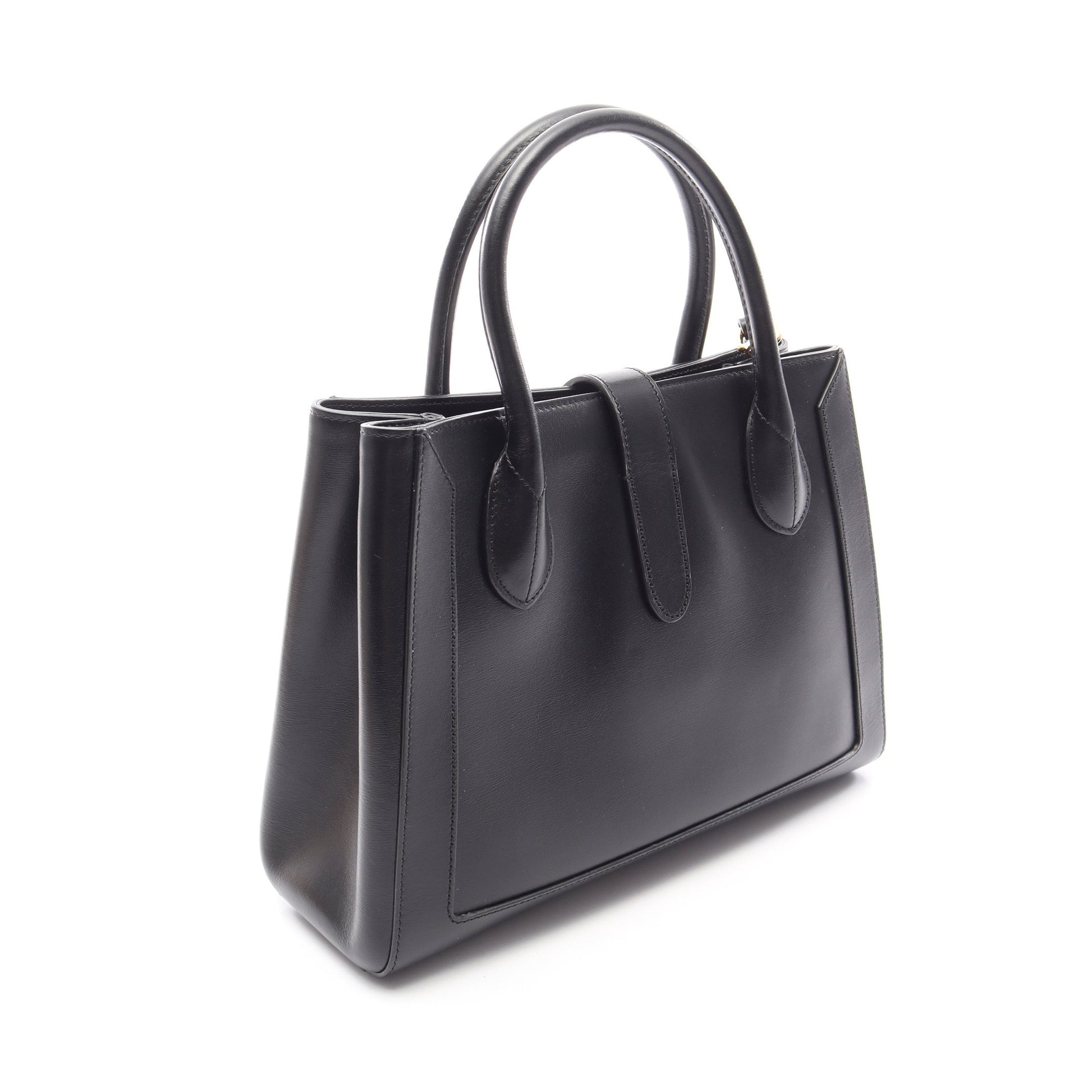 ジャッキー 1961 2WAY ハンドバッグ レザー ブラック グッチ バッグ GUCCI