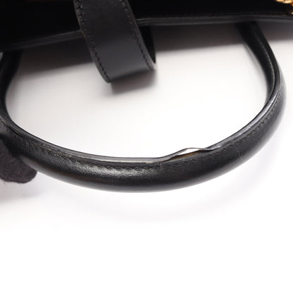ジャッキー 1961 2WAY ハンドバッグ レザー ブラック グッチ バッグ GUCCI