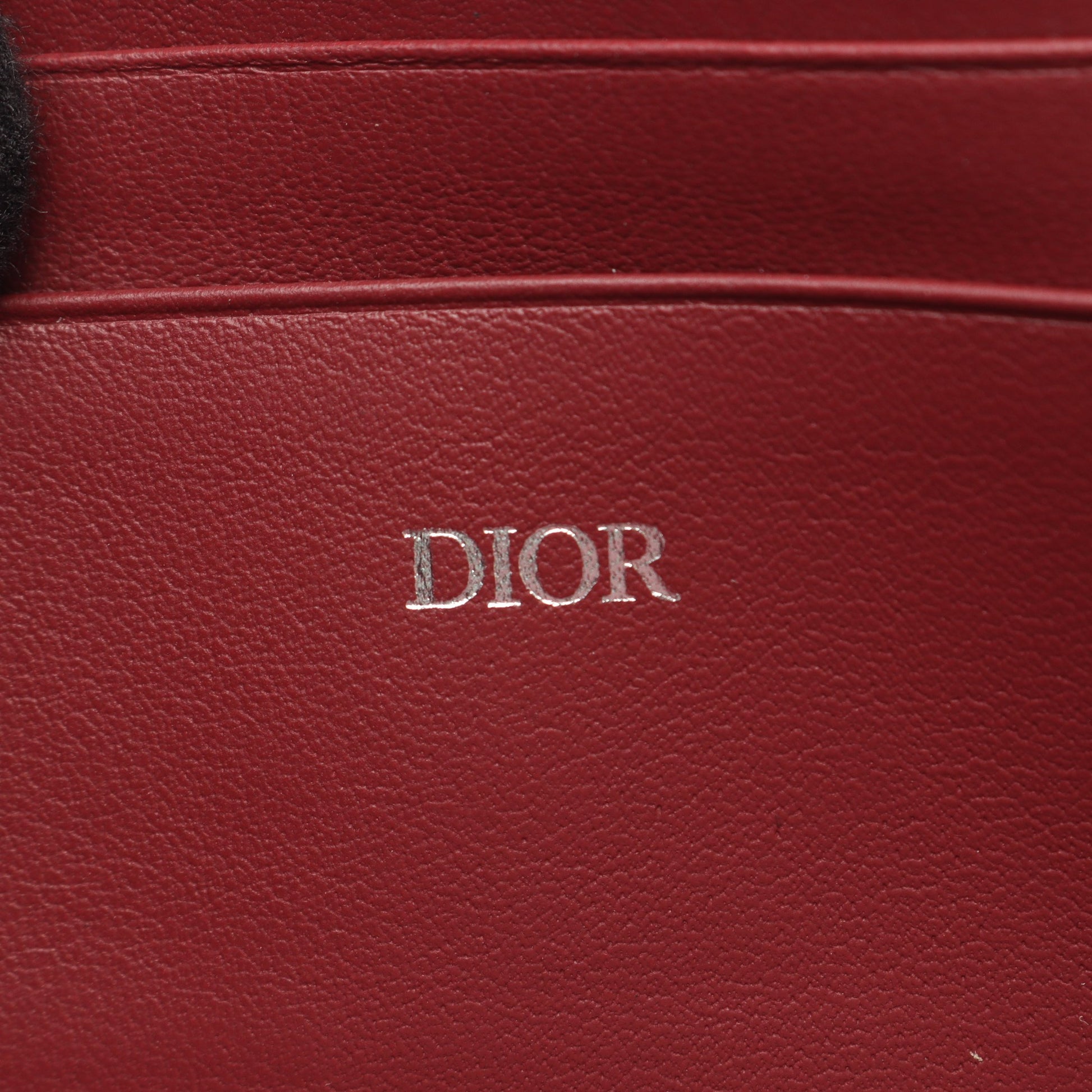 Christian Dior × RIMOWA パーソナルクラッチバッグ ショルダーバッグ ショルダーウォレット アルミニウム レザー ピンク バーガンディ クリスチャンディオール バッグ Christian Dior