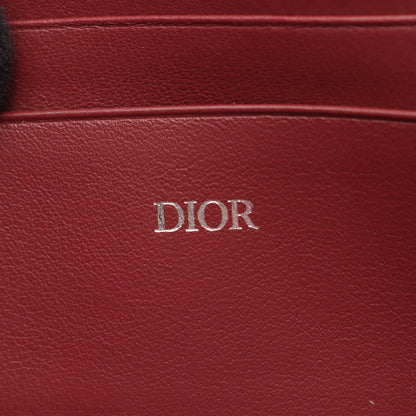 Christian Dior × RIMOWA パーソナルクラッチバッグ ショルダーバッグ ショルダーウォレット アルミニウム レザー ピンク バーガンディ クリスチャンディオール バッグ Christian Dior