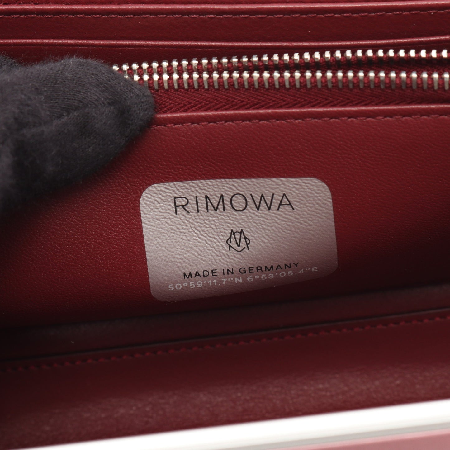 Christian Dior × RIMOWA パーソナルクラッチバッグ ショルダーバッグ ショルダーウォレット アルミニウム レザー ピンク バーガンディ クリスチャンディオール バッグ Christian Dior