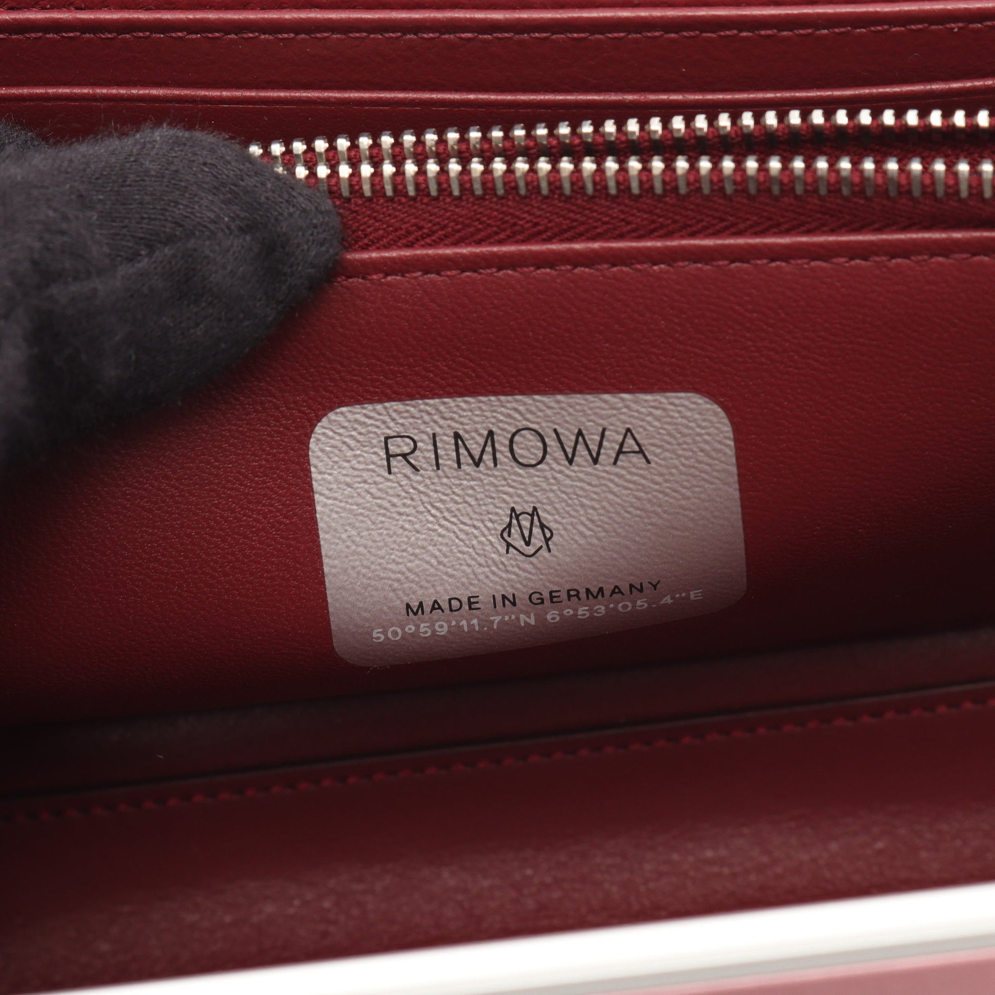Christian Dior × RIMOWA パーソナルクラッチバッグ ショルダーバッグ ショルダーウォレット アルミニウム レザー ピンク バーガンディ クリスチャンディオール バッグ Christian Dior