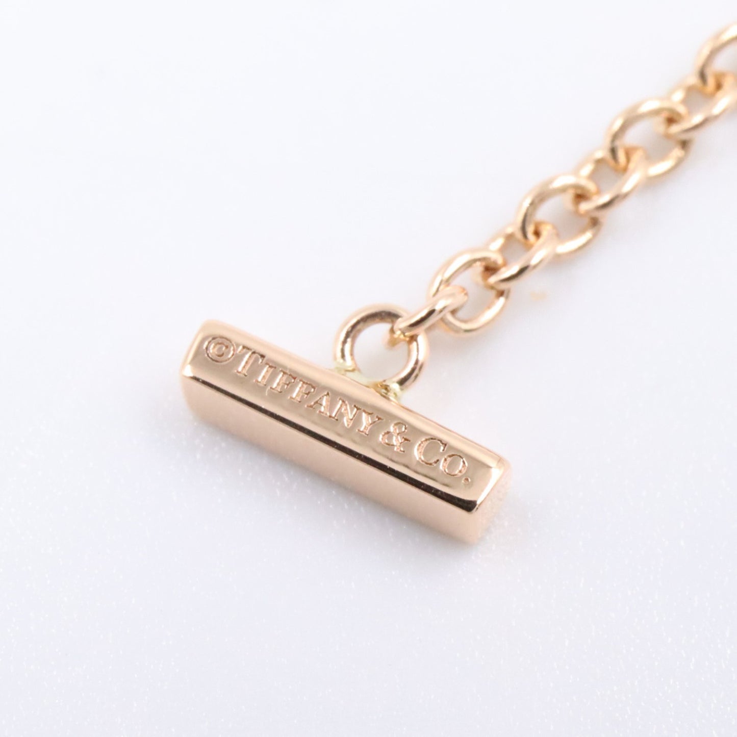 Tスマイル ミニ ブレスレット ダイヤ ブレスレット K18PG ダイヤモンド ピンクゴールド クリア ティファニー アクセサリー TIFFANY & Co.